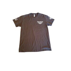 Harley-Davidson Indianapolis Riding Academy Graphic T-Shirt M Biker Moto